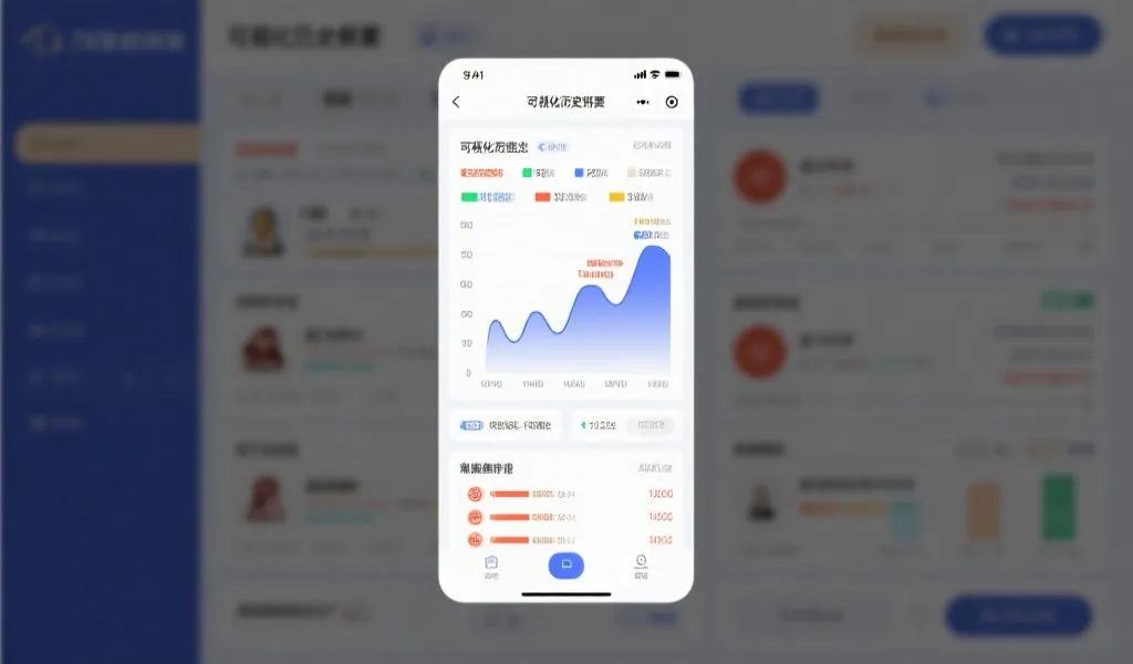 历史开奖结果展示界面