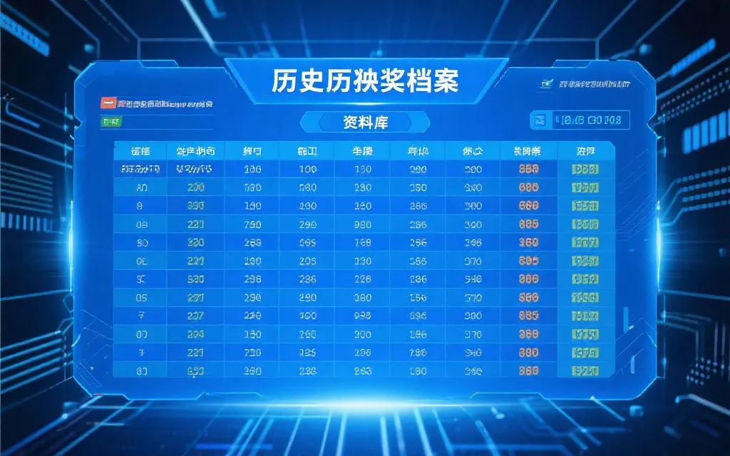 开奖直播数据归档与历史资料管理